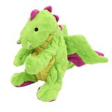 Peggy Chew-It! Koyu Yeşil Ejderha 35 Cm Köpek Oyuncağı (Sesli)