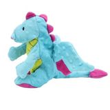 Peggy Chew-It! Turkuaz Ejderha 35 Cm Köpek Oyuncağı (Sesli)
