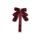 pegu baby collection bordo saten okul,iş, Yaka Broş,yaka çiçeği, yaka iğnesi 553