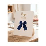 pegu baby collection Minik Düşler Serisi , TEKLİ LACİVERT GROGREN Kurdele Fiyonk Saç Tokası , LASTİK Toka . Okul Öncesi , okul, ilkokul , çocuk ve genç toka ..