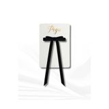 pegu baby collection MİNİK DÜŞLER SERİSİ , TEKLİ SİYAH KADİFE Kurdele Fiyonk Saç Tokası , PENS Toka . Okul Öncesi , okul, ilkokul , çocuk ve genç toka , düğün nişan kutlama davet abiye ..