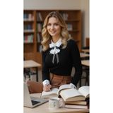 pegu baby collection TAŞLI,TÜYLÜ BEYAZ SATEN YAKA ÇİÇEĞİ,YAKA BROŞ,Okul,çanta,şal,gömlek Aksesuar