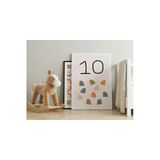 Pegziz Bebek Odası Dekorasyon - 10 Sayısı Modern Minimalist Kanvas Tablo - Çocuk Odası Tablo