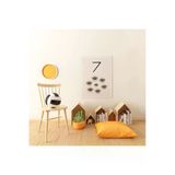 Pegziz Bebek Odası Dekorasyon - 7 Sayısı Modern Minimalist Kanvas Tablo - Çocuk Odası Tablo