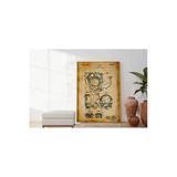 Pegziz Dekoratif Sanatsal Dalış Maskesi Patent Posteri 50X70cm.
