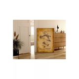 Pegziz Dekoratif Sanatsal Pulluk Patent Posteri 60X90cm.