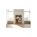 Pegziz Dekoratif Vintage Sabun Reklam Afişi Poster 60X90cm.