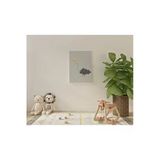 Pegziz Güneş Ve Bulut Minimalist Kanvas Tablo - Bebek Odası Dekorasyon - Çocuk Odası Tablo