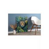 Pegziz Jaguar Minimalist Modern Kanvas Tablo - Salon Oturma Odası Mutfak Ofis İçin Duvar Dekoru