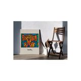 Pegziz Keith Haring Pop Art Duvar Tablosu Oda Dekorasyonu Kanvas Tablo Cafe Dekor Sanatsal Tablo