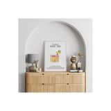 Pegziz Mai Tai Kokteyl Minimalist Kanvas Tablo - Cafe Dekor - Salon Ve Mutfak İçin Duvar Dekoru