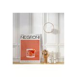 Pegziz Negroni Kokteyl Minimalist Kanvas Tablo - Cafe Dekor - Salon Mutfak İçin Duvar Dekoru