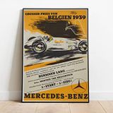Pegziz pgzzNM1083 Araba Yarışı Dekoratif Sanatsal Poster 50x70cm.
