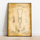 Pegziz pgzzNM1338 Dekoratif Sanatsal Stetoskop Patent Posteri 50x70cm.