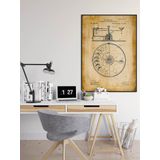 Pegziz pgzzNM1501 Dekoratif Sanatsal İlaç Tartı Patent Posteri 50x70cm.