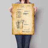 Pegziz pgzzNM1705 Dekoratif Sanatsal Arıcı Körüğü Patent Posteri 60x90cm.