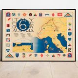 Pegziz pgzzNM2271 2. Dünya Savaşı Askeri Haritası Sanatsal Duvar Dekorasyon Poster 60x90cm.