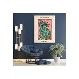 Pegziz Salon Duvar Dekorasyonu Sanatsal Tablo Keith Haring Duvar Dekor Kanvas Tablo