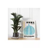 Pegziz Sanatsal Tablo Salon Duvar Dekorasyonu Yayoi Kusama Kanvas Tablo Cafe Dekor Modern Tablo