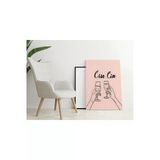 Pegziz Şerefe Çin Çin Minimalist Dekoratif Kanvas Tablo - Cafe Dekor - Salon Ve Mutfak İçin Duvar Dekoru