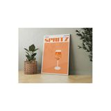 Pegziz Spritz Kokteyl Modern Kanvas Tablo - Cafe Dekor - Salon Mutfak İçin Duvar Dekoru