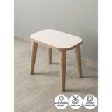 Peka Ahşap Tabure-Çocuk Taburesi - Beyaz