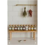 PEKA Maxi Tezgah Üstü Baharatlık Mutfak Rafı Baharat Organizer 60 x 14 cm