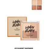Pekah Winky Blinky Multi Palette 4'lü Mercan Tonlarda Far Paleti – Yoğun Pigmentli, Topaklanmayan ve Kalıcı Sunset Shower