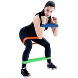 Pekial 2'li Aerobik Bandı, Direnç Bandı, Pilates Squat Çalışma Lastiği, Orta Sert