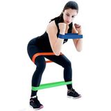Pekial 3'lü Aerobik Bandı Direnç Bandı Pilates Squat Çalışma Lastiği, Mavi