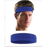 Pekial Ckspor Unisex Havlu Ter Bandı Kafa Bandı Tenis Saç Bandı Headband - Mavi