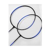 pekial Mayn Çantali Bedminton Seti 2 Raket 3 Top Badminton Seti Mavi Renk Spor Badminton