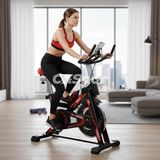 Pekial Spinning Bike Dikey Kondisyon Bisikleti - Kırmızı