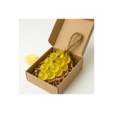 PEKPLUS Dekoratif Üzüm Salkımı Sabun YLANG YLANG Kokulu, Oda ve Dolap Kokusu, Hediyelik Salkım Sabun