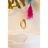 PEKSHOP 0 Gold Mum Rakam Pasta Mumu Yaş Mum Gold Renk