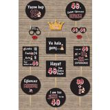 PEKSHOP 40 Yaş Doğum Günü Konuşma Balonları, Betty Boop Konsept