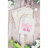 PEKSHOP "Bride to Be" Gelin - Nedime Hediye Kesesi - 10 Adet