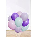 PEKSHOP Deniz Kızı Tema Doğum Günü Balon Demeti 40 Parça