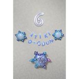 Pekshop Frozen Elsa Tema Doğum Günü Balon Zinciri Seti Karlar Ülkesi Konsept Doğum Günü Balonları - Çok Renkli - 6