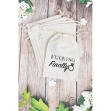 PEKSHOP "Fucking Finally" Gelin - Nedime Hediye Kesesi - 10 Adet