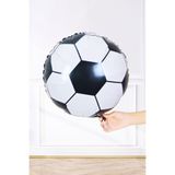 PEKSHOP Futbol Topu Folyo Balon Futbol Topu Şeklinde Balon 45cm