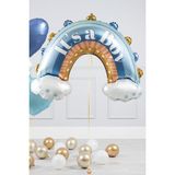 Pekshop It's a boy cinsiyet partisi baby shower balonu gökkuşağı erkek bebek babyshower balonu - Çok Renkli