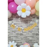 Pekshop Iyi Ki Doğdun Papatya Tema Banner Papatya Konsept Duvar Süsü