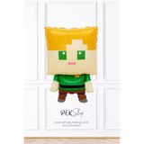 PEKSHOP Minecraft Alex Folyo Balon Minecraft Konsept Doğum Günü Balonu