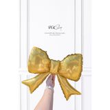 PEKSHOP Mini Gold Fiyonk Folyo Balon 40x50 GOLD