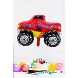 PEKSHOP Monster Truck Büyük Pick Up Kamyon Folyo Balon
