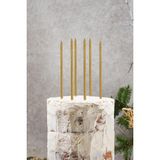 Pekshop Pasta Mumu Simli Gold Mum 6lı Paket - 6 Adet
