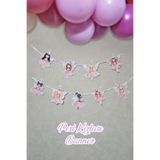 PEKSHOP Peri Kızı Tema Banner Peri Kızları Konsept Duvar Süsü