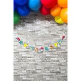 Pekshop Pokemon Konsept Banner Pokemon Tema Doğum Günü Süsleri