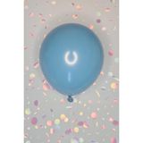 Pekshop Retro Deep Blue Lateks Balon 12 Inç Retro Renk Balonlar 10 Lu - Mavi